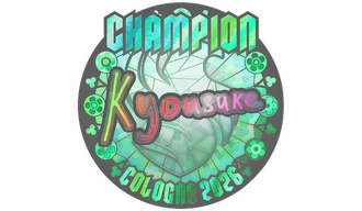 Sticker | kyousuke (Holo, Champion) | Cologne 2026