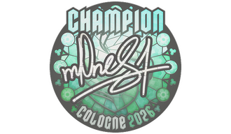 Sticker | m0NESY (Champion) | Cologne 2026