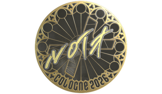 Sticker | nota (Gold) | Cologne 2026