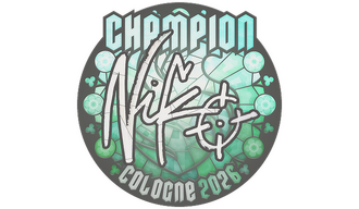 Sticker | NiKo (Champion) | Cologne 2026
