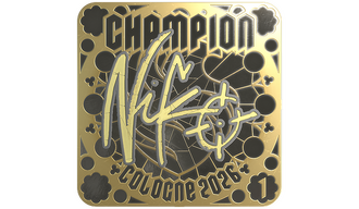 Sticker | NiKo (Gold, Ranked) | Cologne 2026