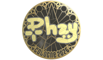 Sticker | phzy (Gold) | Cologne 2026