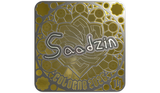 Sticker | saadzin (Foil, Ranked) | Cologne 2026