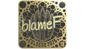 Sticker | blameF (Gold, Ranked) | Cologne 2026