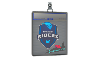 Sticker Slab | Movistar Riders | Stockholm 2021
