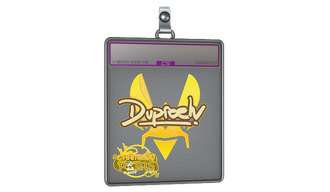 Sticker Slab | dupreeh (Holo, Champion) | Paris 2023