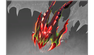 Malefic Drake's Hood of the Crimson Witness