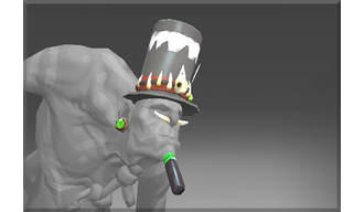Inscribed Vile Carnival Hat
