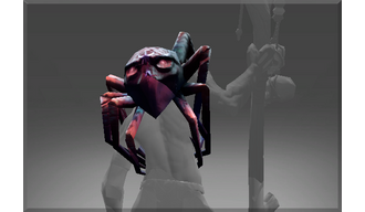 Inscribed Spider Shoulders of Purple Nightmare