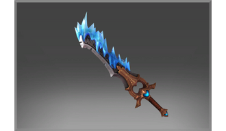 Inscribed Blade of the Guardian of the Sapphire Flame