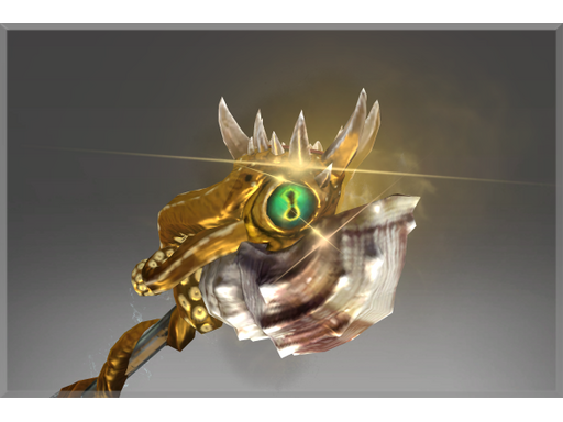 Autographed Golden Grasping Bludgeon