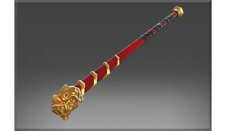 Inscribed Staff of the Infinite Waves