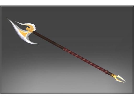Inscribed Royal Halberd