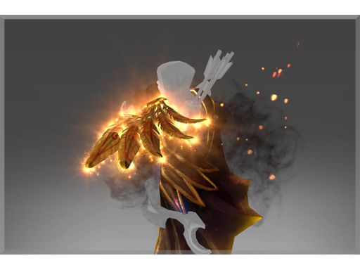Inscribed Golden Silent Wake