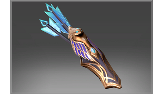 Inscribed Black Ice Constellation - Quiver