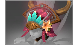 Inscribed Helm of the Rain Forest Refugee