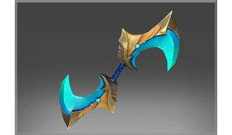 Inscribed Emeraldine Glaive