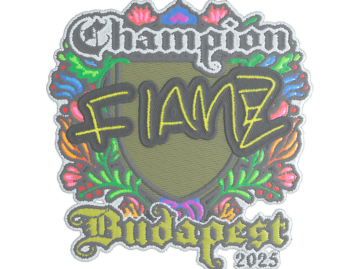 Sticker | FlameZ (Embroidered