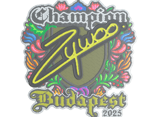 Sticker | ZywOo (Embroidered